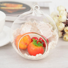 Load image into Gallery viewer, Crystal Glass Hanging Candle Holder