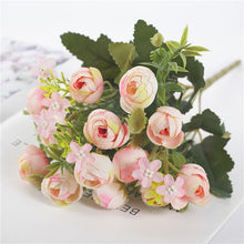 Load image into Gallery viewer, 5 Colors 13 HeadsArtificial Rose Bouquet