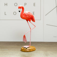 Load image into Gallery viewer, Pink Flamingo Figurine