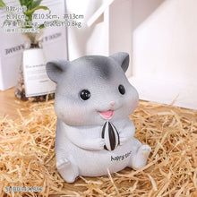 Load image into Gallery viewer, Resin Hamster Piggy Bank
