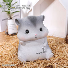 Load image into Gallery viewer, Resin Hamster Piggy Bank
