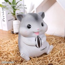 Load image into Gallery viewer, Resin Hamster Piggy Bank