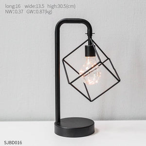 Iron Frame Table Lamp