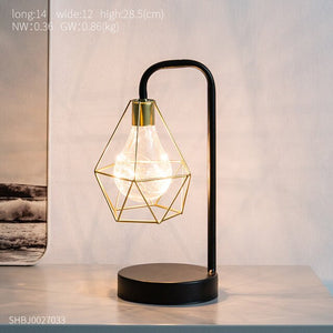 Iron Frame Table Lamp