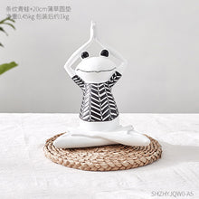 Load image into Gallery viewer, Resin Yoga Frog Statue