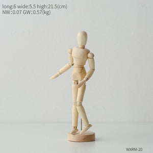 3D Wooden Jointed Man