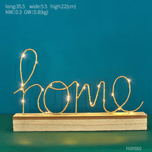 Load image into Gallery viewer, Wood Night Lamp