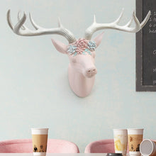 Load image into Gallery viewer, Large 3D Deer Head Statue