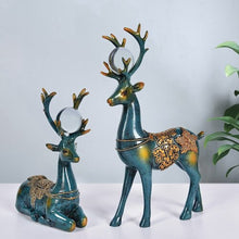 Load image into Gallery viewer, Pair Deer Statue