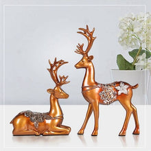 Load image into Gallery viewer, Pair Deer Statue