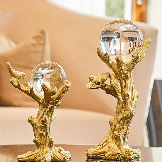 Crystal Ball Figurines