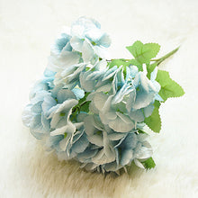Load image into Gallery viewer, 5 Head Hydrangea Artificial Flowers