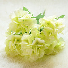 Load image into Gallery viewer, 5 Head Hydrangea Artificial Flowers