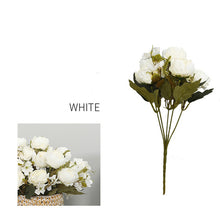 Load image into Gallery viewer, Artificial Flower Peony Small Bouquet