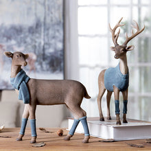 Load image into Gallery viewer, Vivid Resin Deer Figurine
