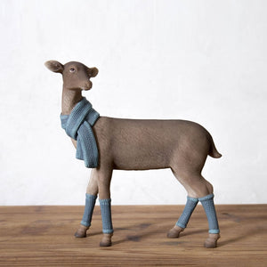 Vivid Resin Deer Figurine