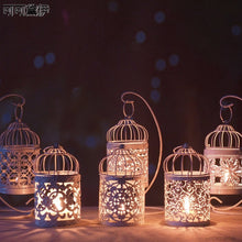 Load image into Gallery viewer, Bird Cage Holder Candlestick