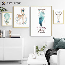 Load image into Gallery viewer, Canvas Painting Cartoon Art Wall Poster