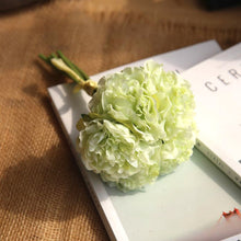 Load image into Gallery viewer, Pink Silk Hydrangeas Artificial Flowers