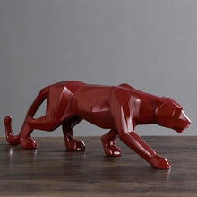 Load image into Gallery viewer, Leopard Resin Statue
