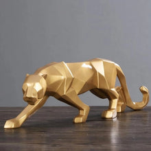 Load image into Gallery viewer, Leopard Resin Statue