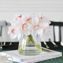 Load image into Gallery viewer, White Orchid Artificial Flowers