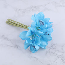 Load image into Gallery viewer, White Orchid Artificial Flowers