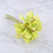 Load image into Gallery viewer, White Orchid Artificial Flowers
