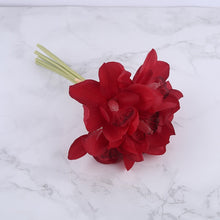 Load image into Gallery viewer, White Orchid Artificial Flowers
