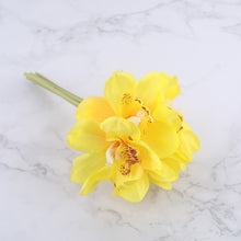 Load image into Gallery viewer, White Orchid Artificial Flowers