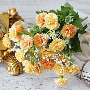 20 Heads Carnation Bouquet Artificial Flowers