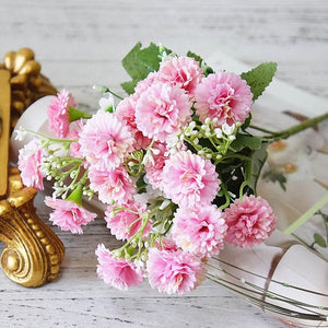 20 Heads Carnation Bouquet Artificial Flowers