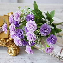 Load image into Gallery viewer, 20 Heads Carnation Bouquet Artificial Flowers