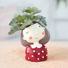 Load image into Gallery viewer, Resin Flower Vase with Artificial Plant