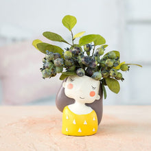 Load image into Gallery viewer, Resin Flower Vase with Artificial Plant