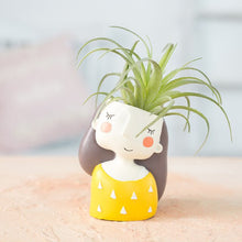 Load image into Gallery viewer, Resin Flower Vase with Artificial Plant