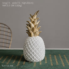 Load image into Gallery viewer, Resin Golden Pineapple Piggy Bank