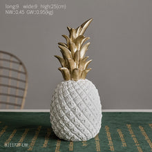 Load image into Gallery viewer, Resin Golden Pineapple Piggy Bank