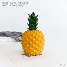 Load image into Gallery viewer, Resin Golden Pineapple Piggy Bank