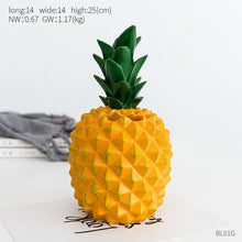 Load image into Gallery viewer, Resin Golden Pineapple Piggy Bank