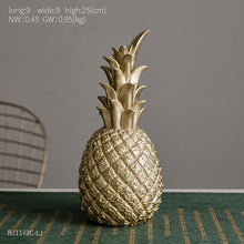Load image into Gallery viewer, Resin Golden Pineapple Piggy Bank
