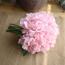Load image into Gallery viewer, 5PCS Silk Peonies Artificial Flower