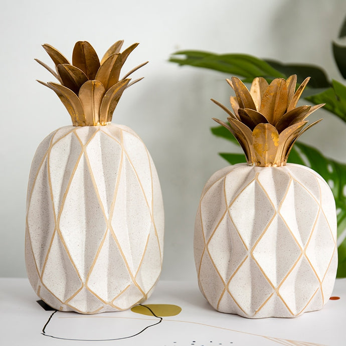 Ceramic Pineapple Ornaments