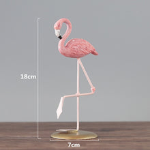 Load image into Gallery viewer, Resin Flamingo Figurine