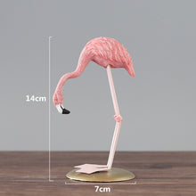 Load image into Gallery viewer, Resin Flamingo Figurine