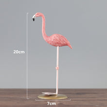 Load image into Gallery viewer, Resin Flamingo Figurine